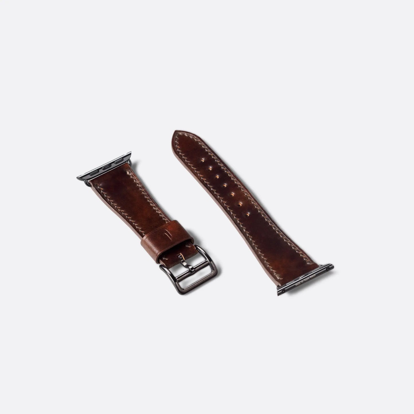 Apple Watch Band | LUCIINO Exclusive Shell Cordovan - Dark Brown 41/42mm