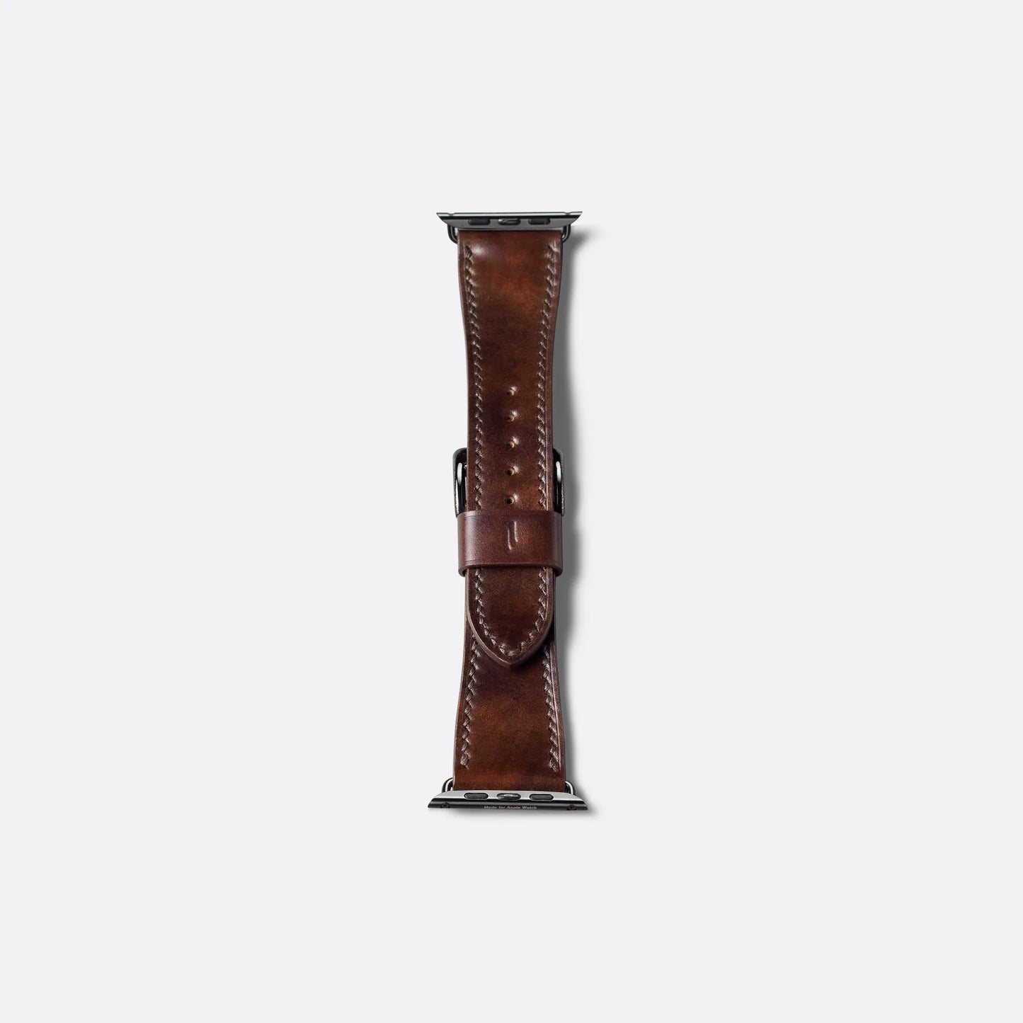 Apple Watch Band | LUCIINO Exclusive Shell Cordovan - Dark Brown 45/46/49mm