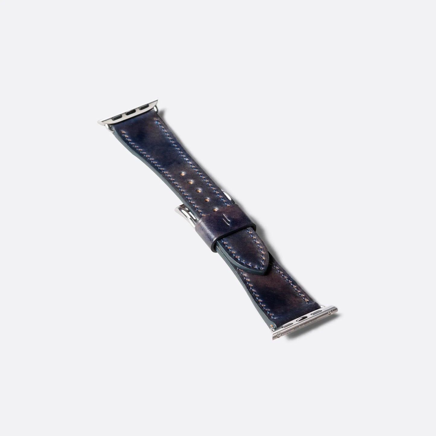 Apple Watch Band | LUCIINO Exclusive Shell Cordovan - Navy Blue 41/42mm