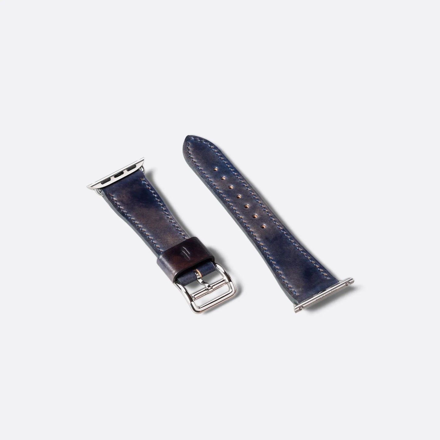 Apple Watch Band | LUCIINO Exclusive Shell Cordovan - Navy Blue 41/42mm